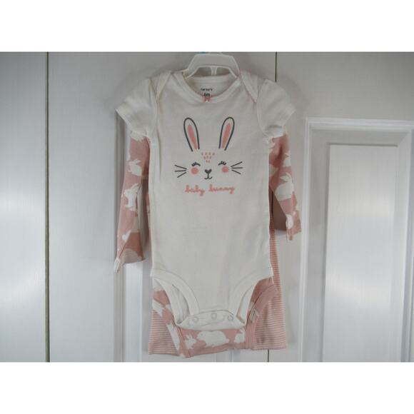 Bunnies Onesies Outfits Babies Carter's - Picture 1 of 9